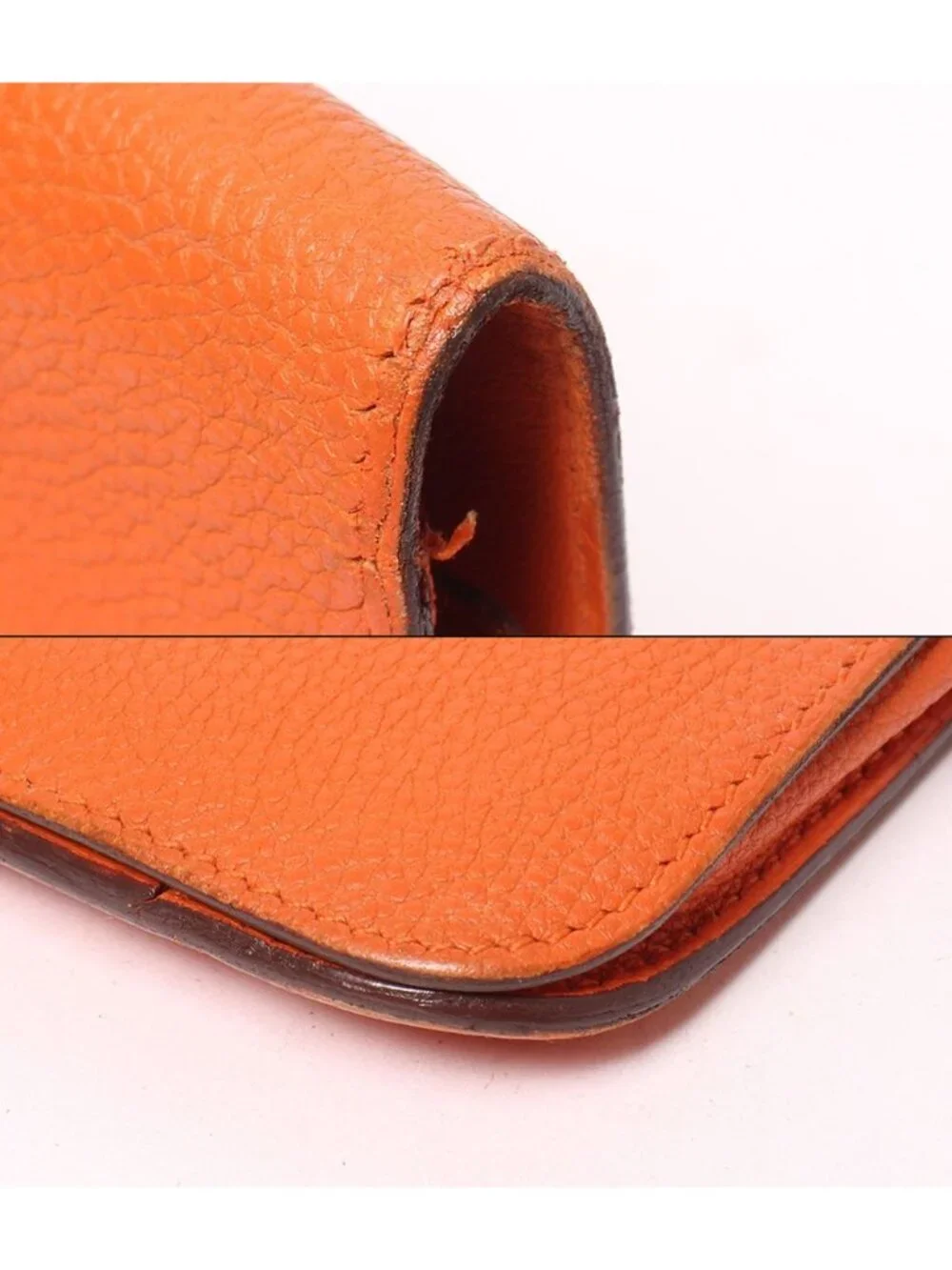 Hermes Bifold Wallet Silver Dogon GM